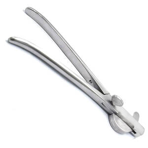 Emasculador Blanco de Doble Acción, de Acero Inoxidable Alemán, Certificado CE, Ecológico, Manual, Instrumento Quirúrgico Veterinario Equino - Product Image 4