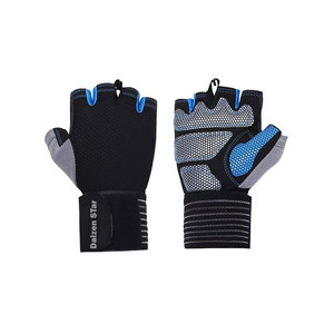 Fitness Gloves Workout Gym Gloves Weightlifting Gloves Breathable Anti <b>Slip</b> Grip Training Gloves - Product Image 4
