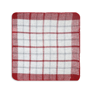 Essuie-vaisselle en coton biologique 100% teint en fil, séchage rapide, personnalisable, écologique, en tissu gaufré pour la cuisine. - Product Image 2