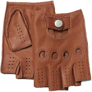 Gants de cyclisme mi-doigts antidérapants personnalisables OEM de haute qualité avec fermeture auto-agrippante, unisexe, pour activités sportives et de plein air - Product Image 6