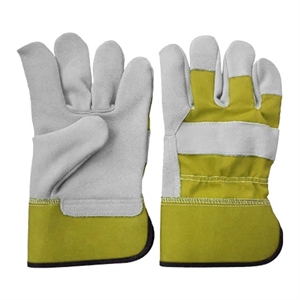 Guantes de Seguridad de Cuero Vacuno de Primera Calidad, Resistentes al Calor y a las Chispas, para Trabajos de Construcción - Product Image 4