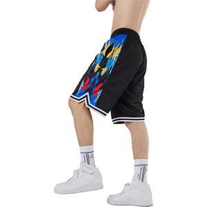 Short de basketball pour homme anti-transpiration : restez au frais et au sec pendant les matchs intenses. Matière de qualité professionnelle, coutures durables. - Product Image 3