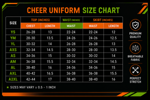 Ensemble d'uniformes de cheerleading sur mesure pour femmes, en polyester, avec haut court à manches longues et mini-jupe, orné de strass - Product Image 5