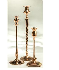 ชุด3ทองเหลืองขัดชุบทองโลหะเชิงเทียนวินเทจการออกแบบตกแต่งบ้านเชิงเทียนสำหรับบ้านของคุณ - Product Image 1