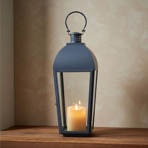 Lanterne en métal au design luxueux, décoration d'intérieur, nouvelle finition bronze, porte-bougie en verre, cadeau de Noël ravissant, artisanat - Product Image 1