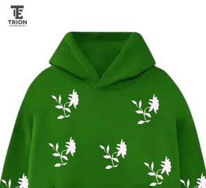 Sweats à capuche légers pour hommes avec impression en relief, très tendance, disponibles en gros, sweats à capuche pour hommes avec impression en relief sur mesure - Product Image 4