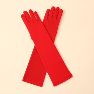 Wholesale Cheap Fashion 43cm <b>Glove</b> Holiday Party Dress Accessories Dress Stretch <b>Long</b> Dress <b>Gloves</b> for Women - Product Image 5