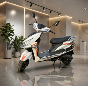 Trottinette électrique NK E-BIKES White DL Wolf par Engtian Electric Bike Limited, autonomie 40-50 km, chargeur étanche, marche arrière. - Product Image 1