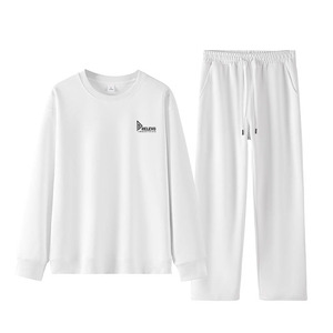 Top Premium Wholesale 100% Cotton Men's Winter Casual <b>Tracksuits</b> Hoodies Quick Dry Breathable Lightweight Front Logo-Custom - Product Image 2