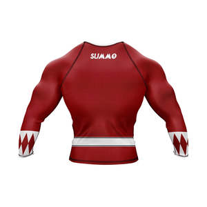 High Quality Custom Compression Heat-Transfer Printed Breathable Sleeveless Men's Rash Guard MMA Training Polyester/Nylon - Product Image 2