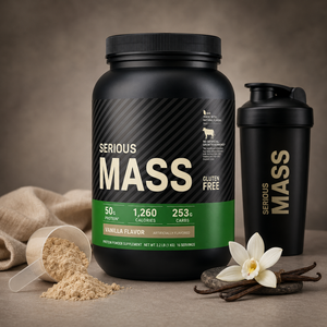 Vitahealthy Customized Strawberry <strong>Serious</strong> <strong>Mass</strong> <strong>Weight</strong> <strong>Gainer</strong> Adult Protein Powder Supplements OEM Sports Formula Muscle Growth - Product Image 1