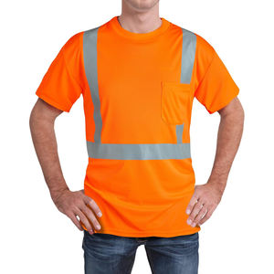 Camisa de Seguridad de Calidad Premium, Ropa de Trabajo Reflectante, Camisa Ligera y Transpirable, Talla Regular, Camisa Reflectante de Alta Visibilidad - Product Image 2