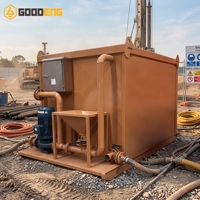 Centrale de mélange de boue de forage haute efficacité Goodeng, mélangeur de bentonite pour projets de forage directionnel horizontal