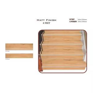 1200x300mm 1200x200mm Modern Porcelain Step Riser Tiles-Heavy-Duty Firebrick Matte Non-Slip Stair Treads 20mm for Outdoor Custom - Product Image 3