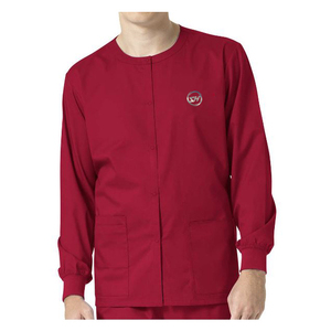 ชุดสครับแพทย์แบบยูนิเซ็กซ์ 2 ชิ้น ผ้าทอผสมคอตตอนและโพลีเอสเตอร์ ใช้ซ้ำได้ ยืดหยุ่น เหมาะสำหรับพยาบาลและโรงพยาบาล - Product Image 3