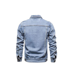 <b>Men</b>’s Cotton Denim <b>Jacket</b> Classic Button Closure <b>Trucker</b> Style Casual Streetwear Fashion Coat for <b>men</b> - Product Image 2