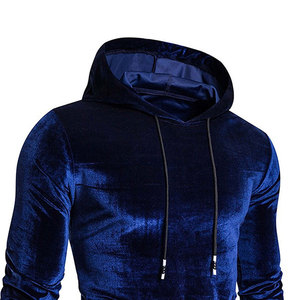 Magnifique sweat-shirt à capuche zippé sur le devant pour homme, en velours de coton respirant, service OEM en gros, personnalisable, pour l'hiver - Product Image 1