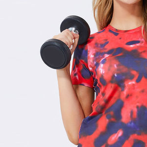 Camiseta de mujer de alta calidad, OEM, con impresión por sublimación personalizada, camiseta de verano de manga corta para mujer, más vendida. - Product Image 4