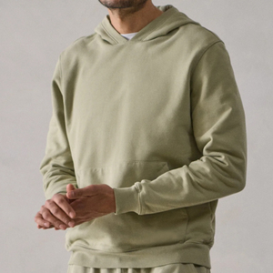 Sudadera con Capucha para Hombre, Sudadera de Felpa de Algodón con Capucha, Sudaderas de Algodón Orgánico para Hombre, Ropa Urbana Sostenible para Hombre - Product Image 3