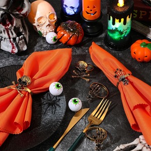 Spider Napkin Ring Metal Table Decoration Halloween Party Banquet Dining Napkin Holder - Product Image 6