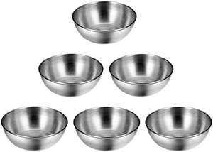 Tazón para Servir de Acero Inoxidable de Gran Capacidad, Pulido, Ecológico, para Buffet de Restaurante, Construcción Resistente, Borde Liso - Product Image 5