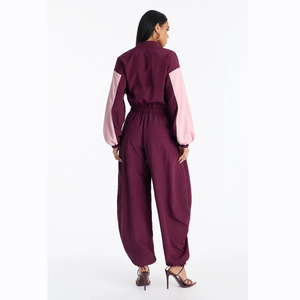 Conjunto Deportivo Casual para Mujer de Nailon y Poliéster de Primera Calidad, Chaqueta con Cierre, Ligero, Impermeable, Transpirable y Cortavientos - Product Image 3