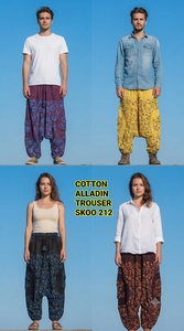 Pantalones de Algodón Estilo Boho para Invierno, Modernos, Ecológicos, Transpirables, Vintage, Multicolores, Sólidos, para Yoga, Viajes y Uso Casual - Product Image 3