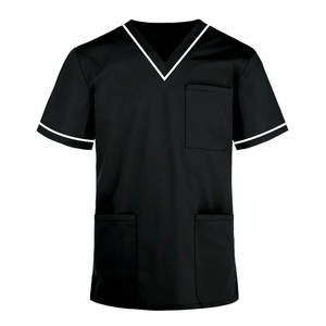 Camisetas de Uniforme Médico Personalizables para Verano, con Tela de Lona Transpirable de Secado Rápido, Unisex, Tallas y Logotipo Personalizados - Product Image 2