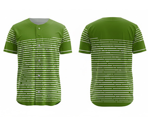 ชุดทีมเบสบอลมืออาชีพ – เสื้อผ้าแบบซับลิเมชั่นสั่งทำพิเศษ พร้อมโลโก้และหมายเลขตามสั่ง |   ฐานผ้าโพลีเอสเตอร์ที่ระบายอากาศได้ดี - Product Image 5