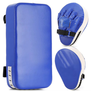Wholesale Double Training Target Rubber Taekwondo Kicking Pads Lightweight High Quality MMA Training <b>Boxing</b> Kick Pads OEM - Product Image 2