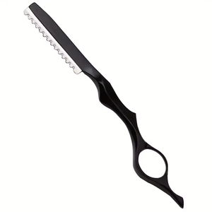 Navajas de Barbero Profesionales para Adelgazar el Cabello, 1 Pieza, Alta Calidad, Tipo 2 en 1, Material de Gel - Product Image 1