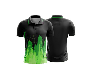 Camiseta polo de entrenamiento ultra performance para hombre, transpirable, de secado rápido, ligera, elástica, que absorbe la humedad, para gimnasio, deportes y actividades. - Product Image 5