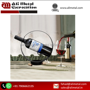Wine in Line Metal Wine Stand Decorative wine holder for living room decoration and party decoration Customizable - Product Image 5