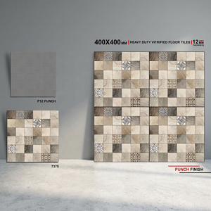 Rectified Interlocking Digital Porcelain Glazed Rustic <b>Matt</b> 16x16 Ceramic <b>Floor</b> Parking Tiles 400x400 40x40 Competitively Priced - Product Image 4