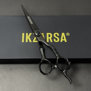 กรรไกรตัดผม 440c Dragon Scissors ด้ามจับตามหลักสรีรศาสตร์ กรรไกรตัดผมบาร์เบอร์ ผลิตจากเหล็กกล้าไร้สนิมญี่ปุ่น สำหรับมืออาชีพ อุปกรณ์ตัดผมสำหรับร้านเสริมสวย - Product Image 1