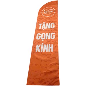 Drapeau plume personnalisé avec mât en aluminium, impression numérique sur polyester, bannière promotionnelle durable et portable pour événements sportifs - Product Image 5