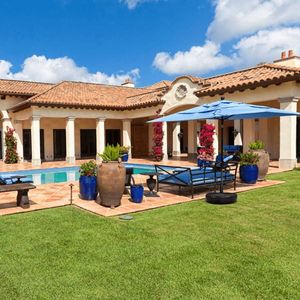 Base per Ombrellone da Giardino Rotonda da 20 Pollici, Elegante e Resistente per la Tua Casa - Product Image 2