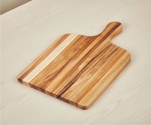 Fab Wooden Rectangle Chopping <b>Board</b> With Handle For Kitchen Use Single Piece Package Chopping <b>Board</b> India Art Place Customized - Product Image 4