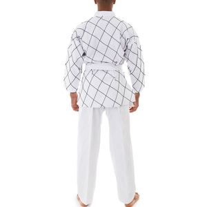 Uniforme de judo professionnel fabriqué par un fabricant spécialisé, 100% coton respirant, tenue d'entraînement avec ceinture - Product Image 2