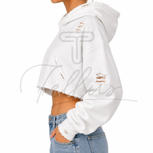 Dernier design, vente chaude : Sweats à capuche pour femmes, sweats d'hiver pour femmes, sweats à capuche grandes tailles, hauts de mode pour femmes à manches longues, personnalisables - Product Image 4