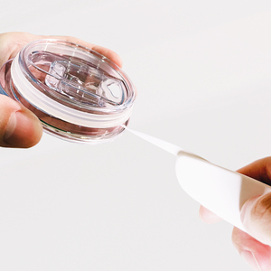 Popular 3-in-1 Multifunctional Nylon Insulation <b>Bottle</b> Cleaning Tools Cup Lid Gap Cleaning <b>Brush</b> Set - Product Image 4