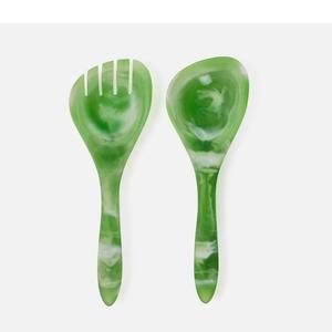 AL MALIK CRAFT Saladière en résine écologique avec motif floral, compatible lave-vaisselle et micro-ondes, accessoire de cuisine en stock - Product Image 2