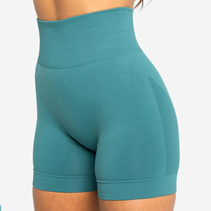 Pantalones Cortos Deportivos de Algodón para Mujer con Estampado Atlético, Cintura Elástica, Transpirables, Novedad al por Mayor 2026 - Product Image 4