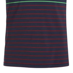 Polo à manches courtes pour homme, rayé marine, sublimation, vêtements de sport décontractés, haut confortable pour le golf et l'entraînement en plein air - Product Image 4
