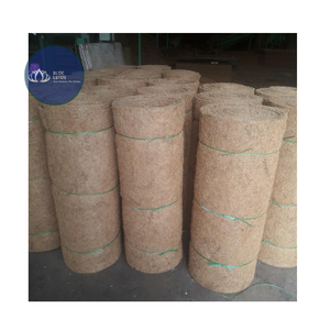 Tapis de porte demi-circulaire fait main en fibre de coco naturelle de haute qualité, écologique, réversible, antidérapant et adapté aux animaux domestiques, pour extérieur - Product Image 5