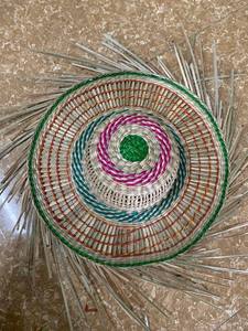 Handmade Mexican <b>Straw</b> <b>Hat</b> Wide Brim Colorful Sombrero for Costume Party and Event Use - Product Image 6