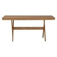 Mesa de Comedor Rectangular Contemporánea de Madera Maciza Premium para Apartamento, 6 Plazas, Muebles para Comedor
