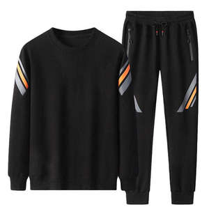 Ensembles de survêtements pour hommes en coton, coupe ajustée, style streetwear, vente en gros directe usine - Product Image 1
