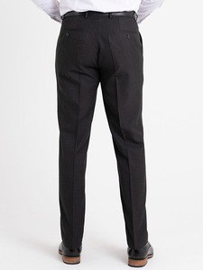Pantalon de Costume Homme Style Italien Taille Mi-Haute à Braguette Zippée en Toile Respirante, Plissé Double, Idéal pour le Travail et le Fitness - Product Image 4