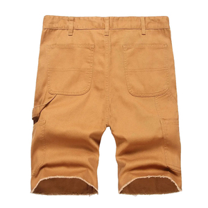 Shorts Chino Classiques en Toile de Polyester Personnalisés pour Hommes, Style Urbain, Coupe Classique, Respirants, Séchage Rapide, Prix Bas, Grandes Tailles, Vente en Gros - Product Image 1